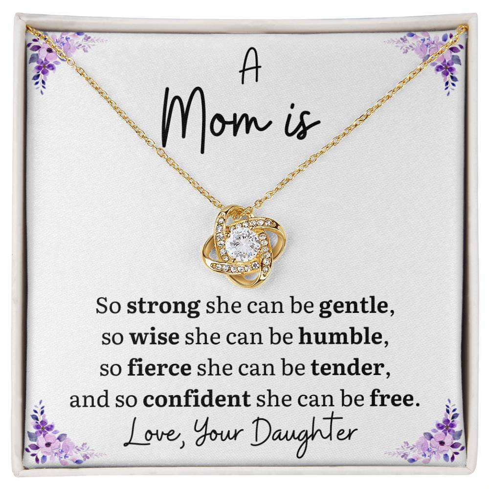 To Mom With Love-Sparkly Heart Jewelry