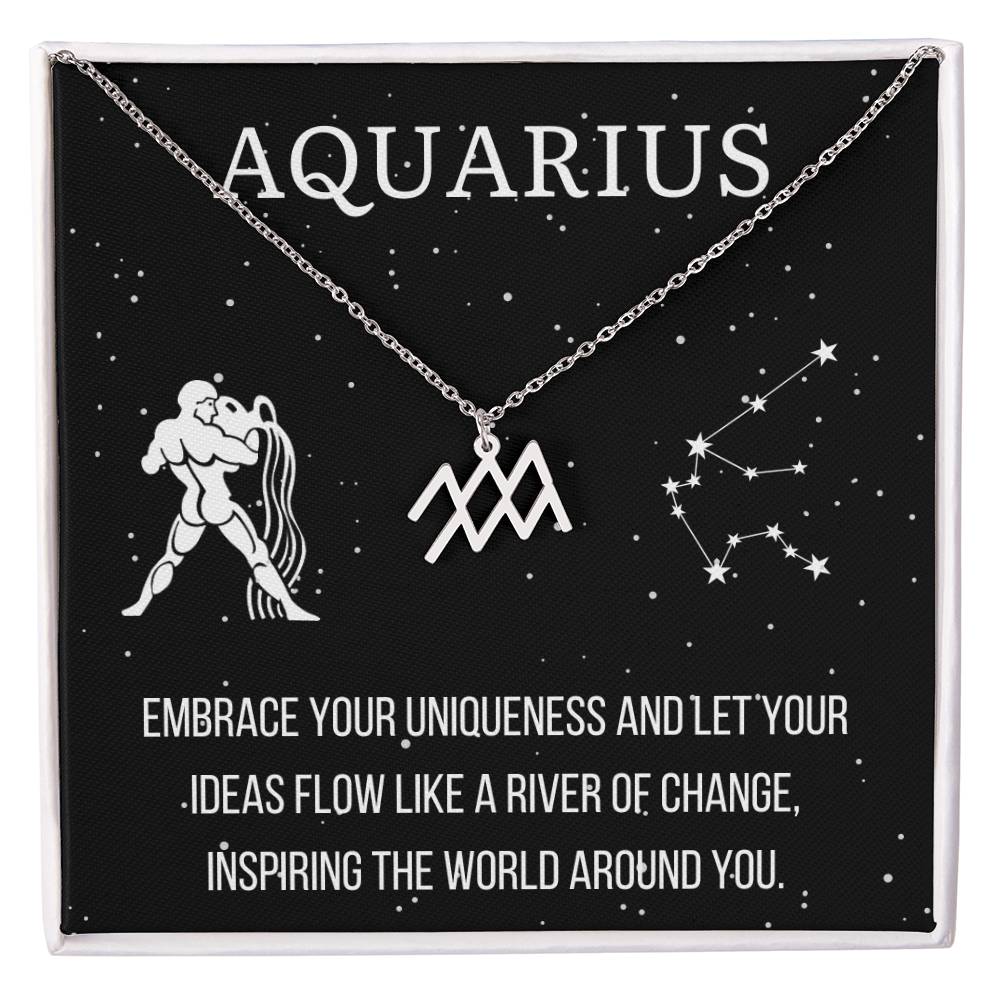 Zodiac Aquarius Necklace