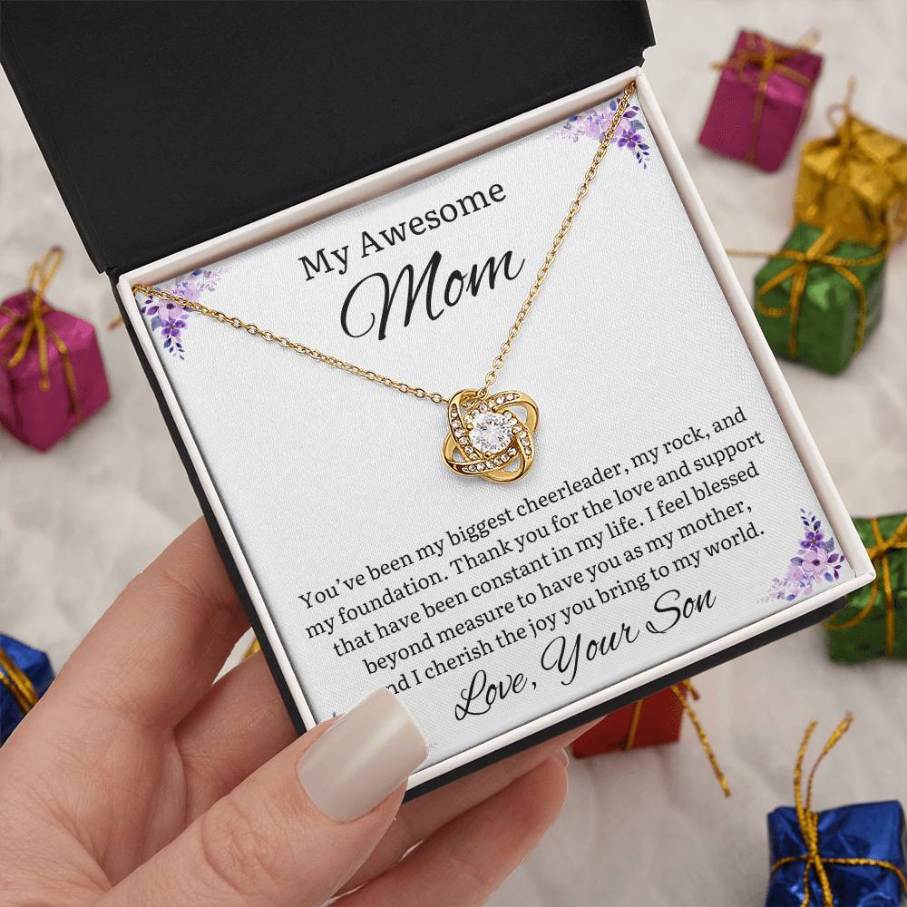 Moms My Rock Necklace - Sparkly Gift Shop