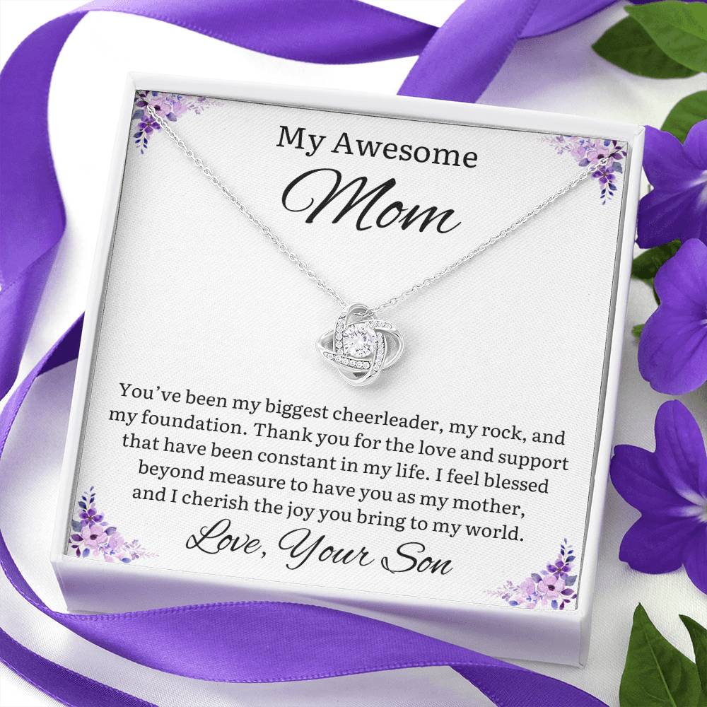 Moms My Rock Necklace - Sparkly Gift Shop