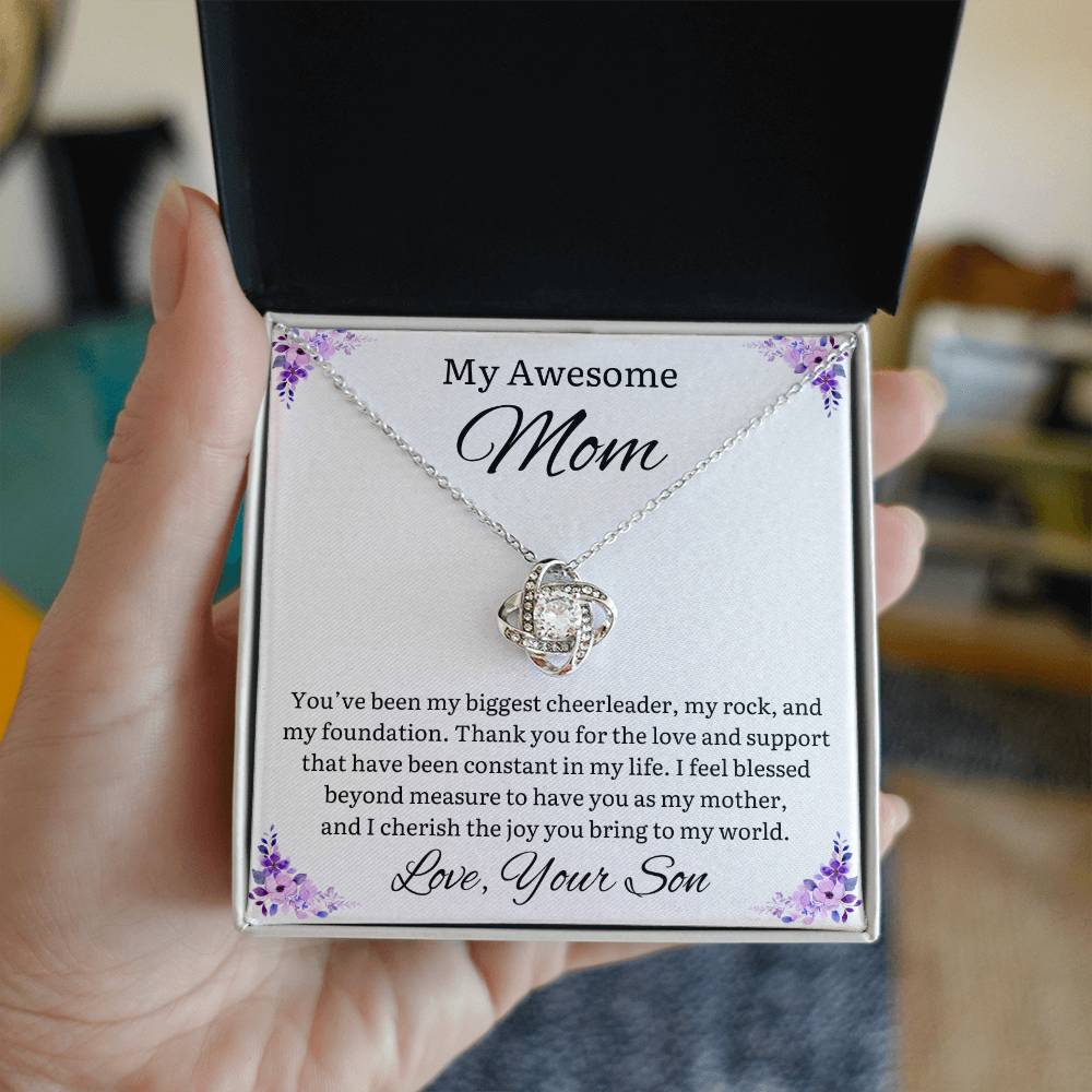 Moms My Rock Necklace - Sparkly Gift Shop