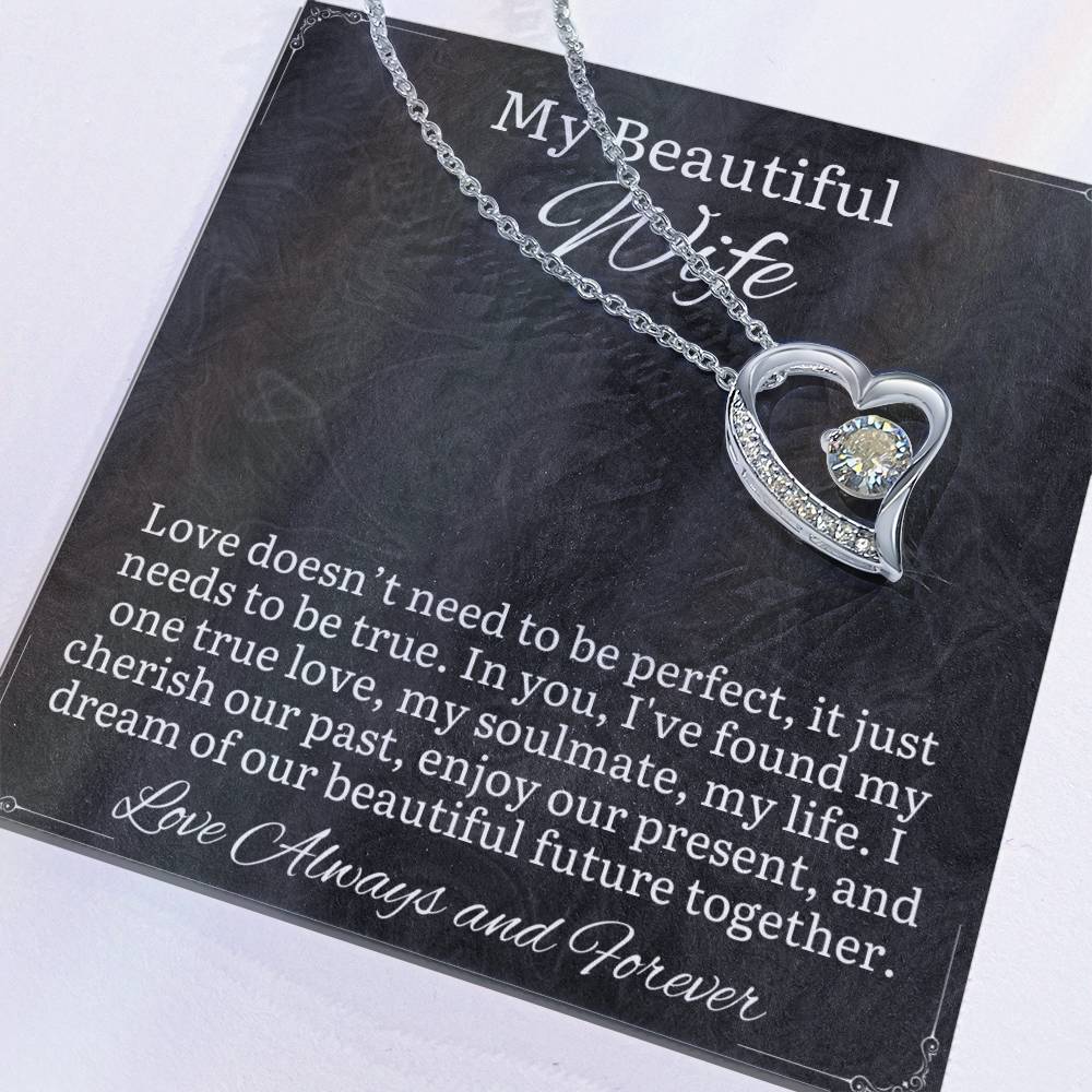 Beautiful Future Necklace - Sparkly Gift Shop