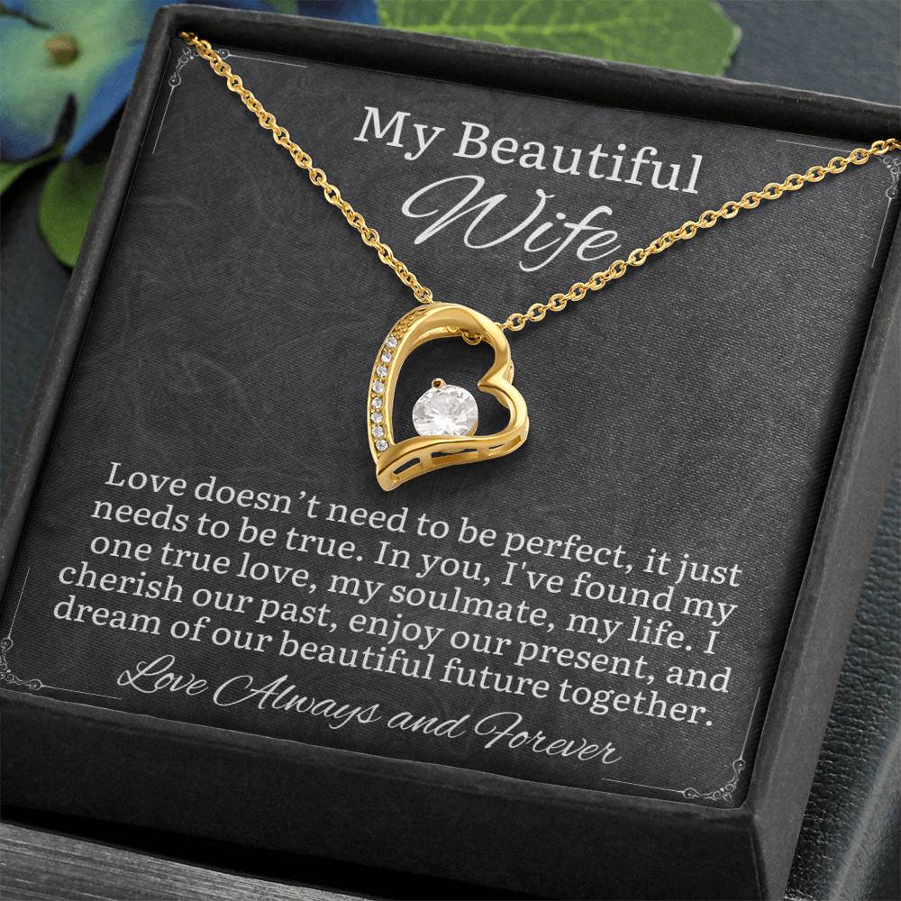 Beautiful Future Necklace - Sparkly Gift Shop