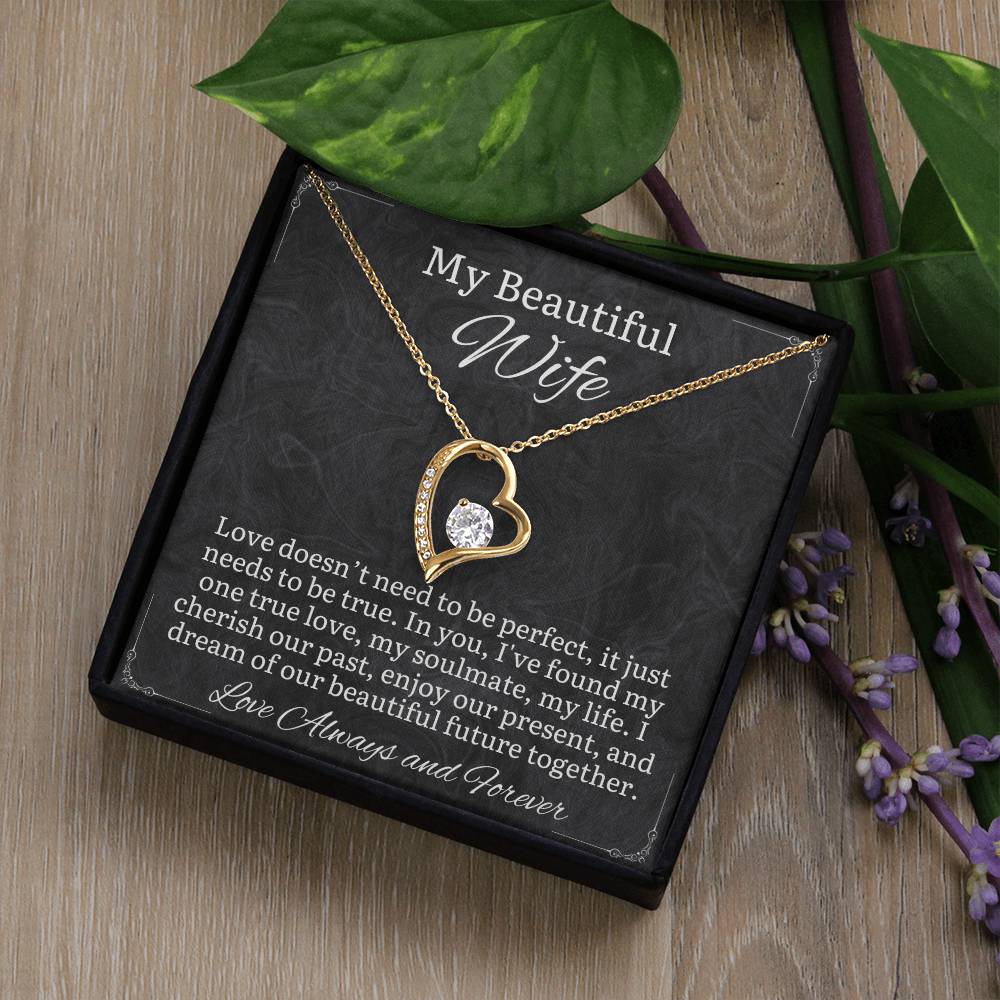 Beautiful Future Necklace - Sparkly Gift Shop