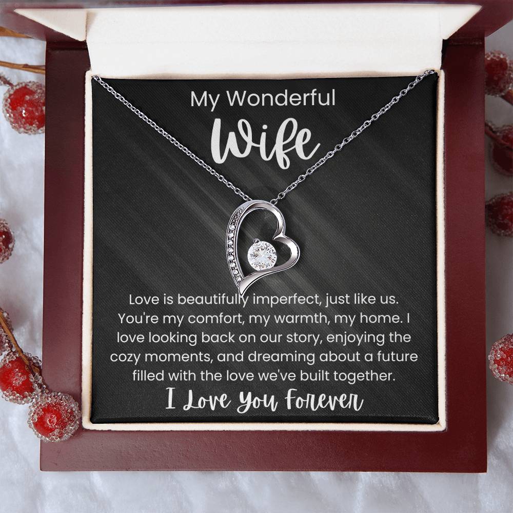 Beautifully Imperfect Necklace - Sparkly Gift Shop