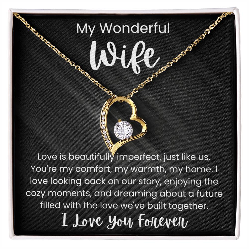 Beautifully Imperfect Necklace - Sparkly Gift Shop