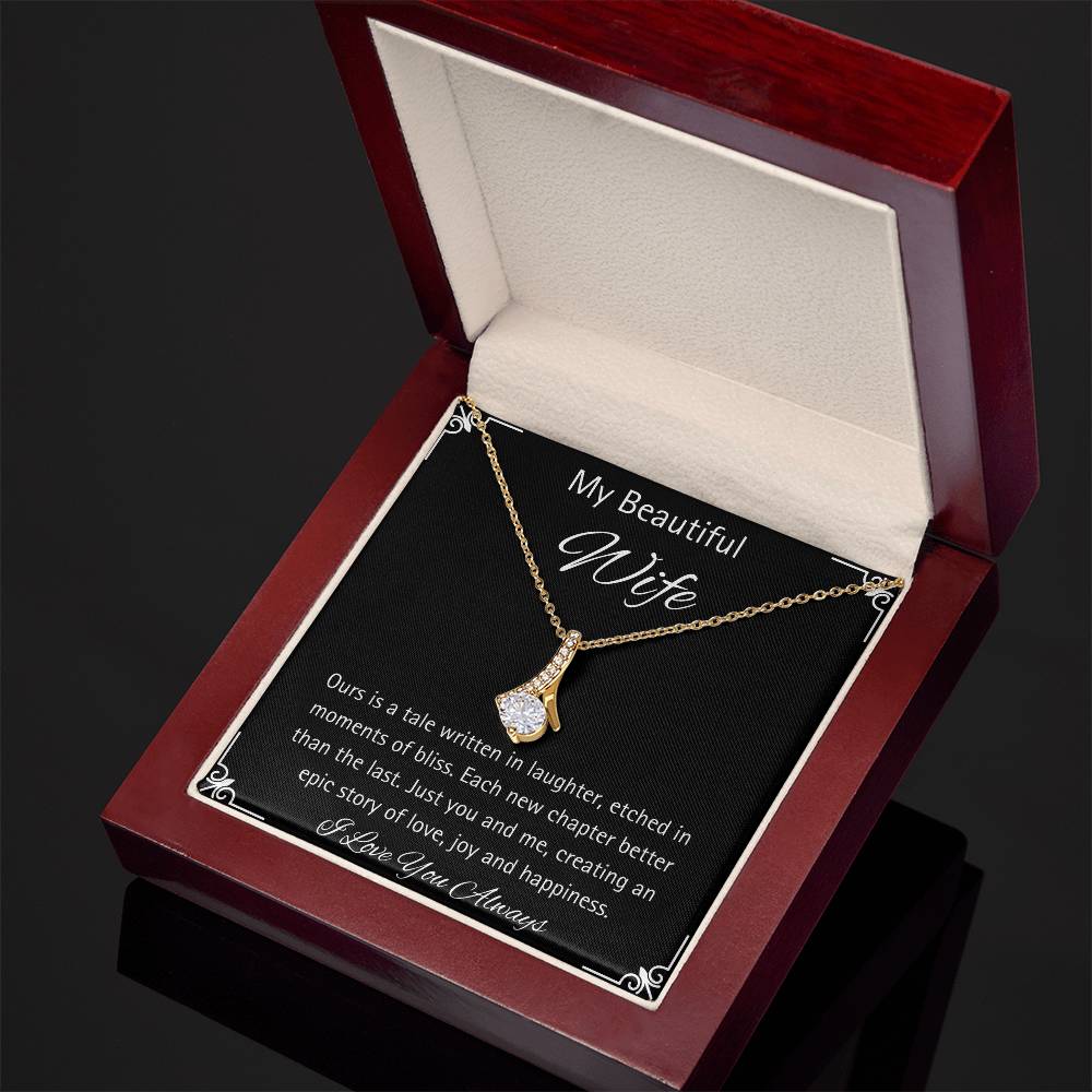 Epic Love Story Necklace - Sparkly Gift Shop