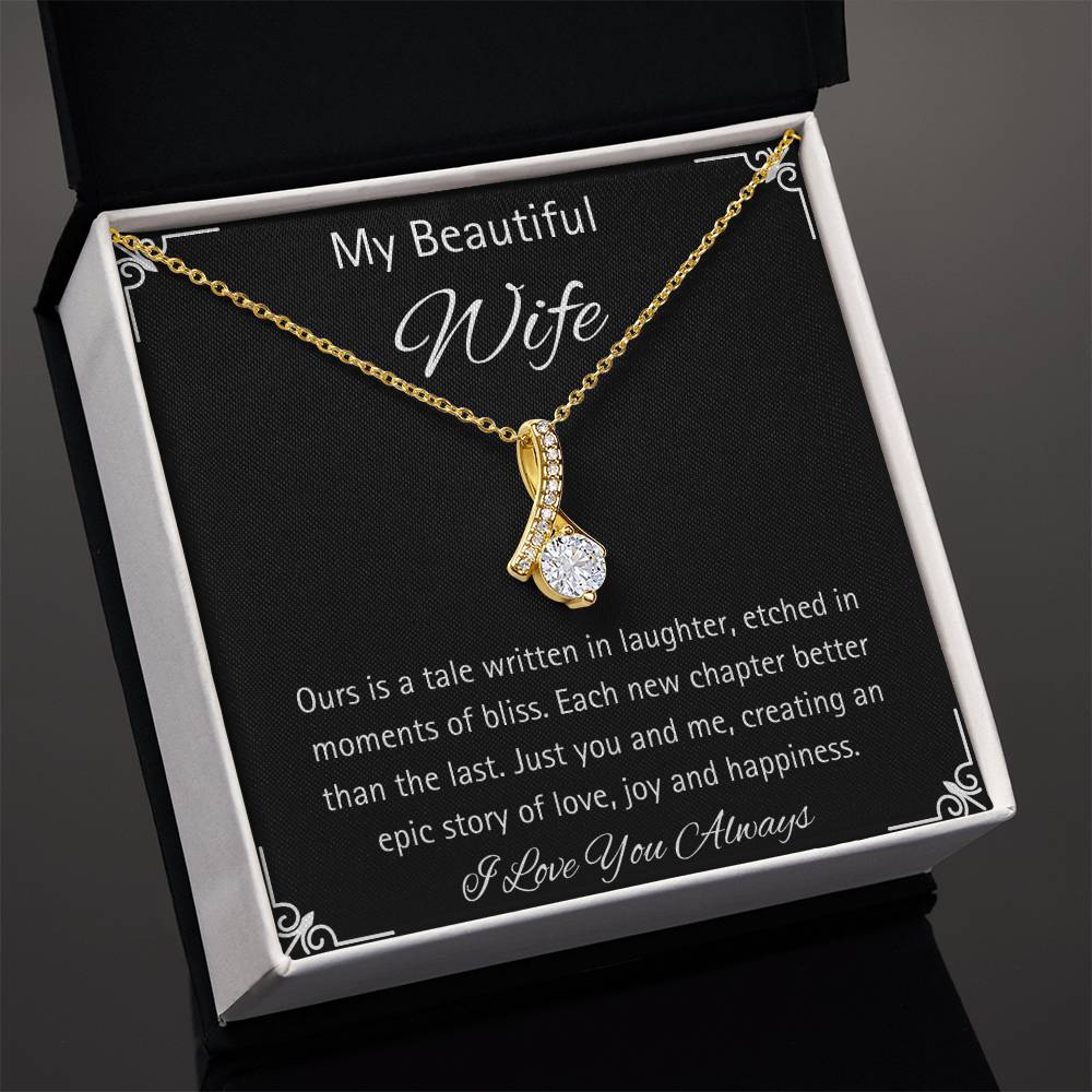 Epic Love Story Necklace - Sparkly Gift Shop