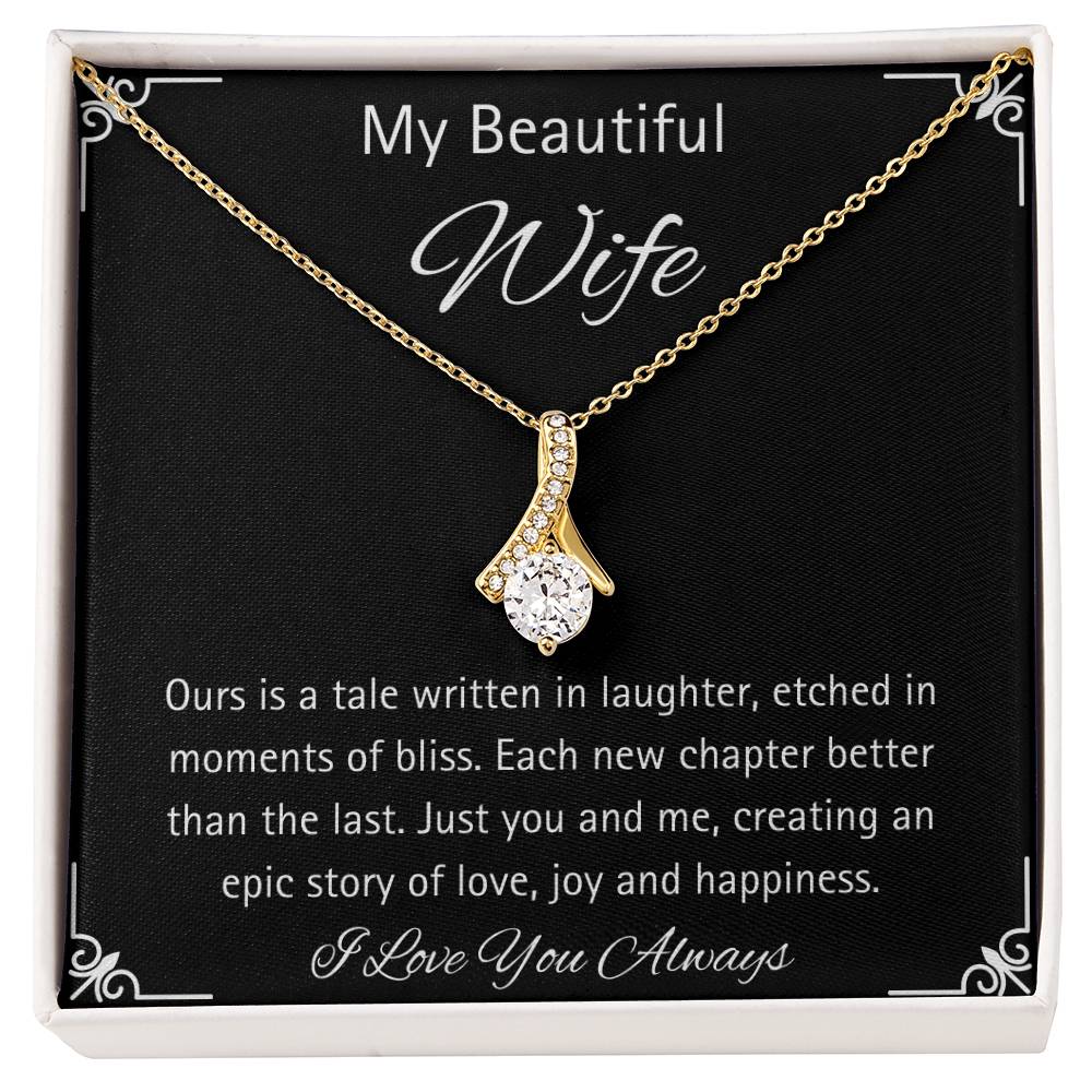 Epic Love Story Necklace - Sparkly Gift Shop