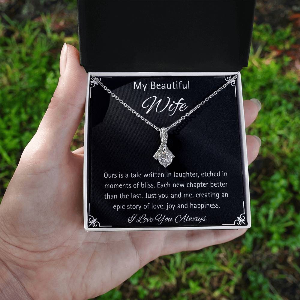 Epic Love Story Necklace - Sparkly Gift Shop