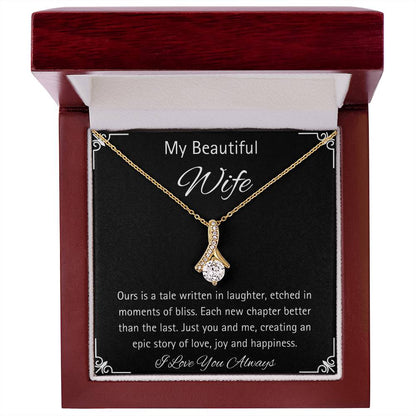 Epic Love Story Necklace - Sparkly Gift Shop