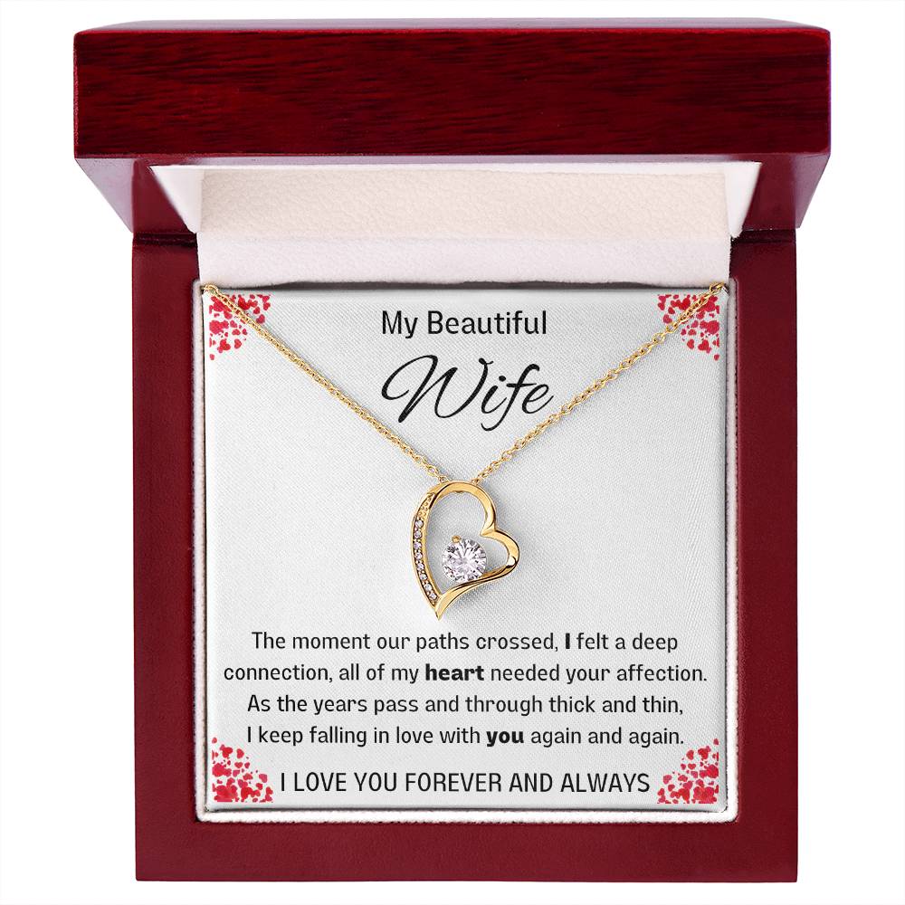 I Heart You Necklace - Sparkly Gift Shop